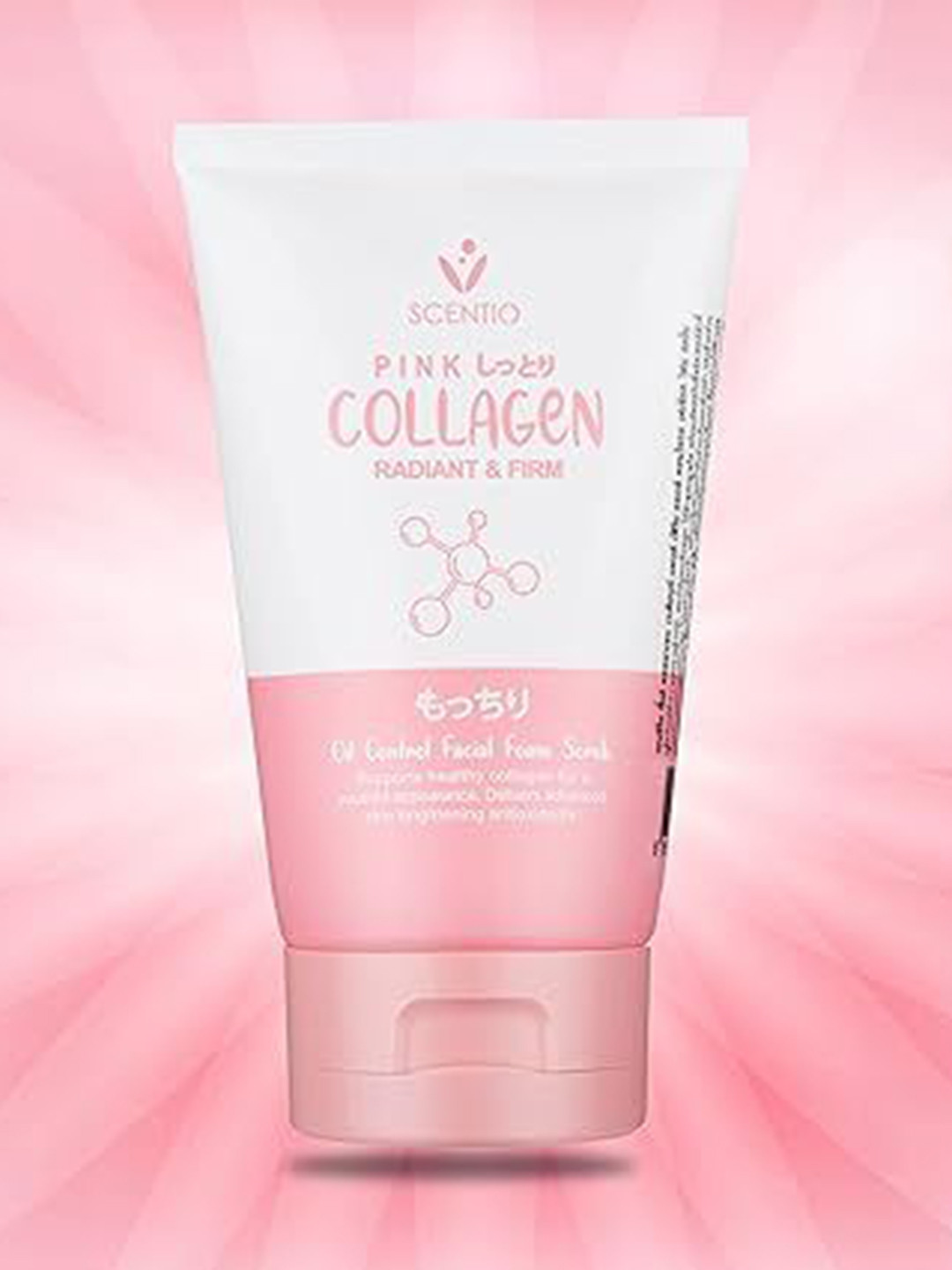 Scentio Pink Collagen Radiant & Firm Oil Control Acne Face Wash - 100 ml