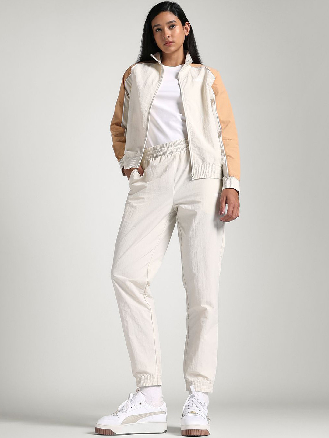Puma Women Colorblocked Woven Tracksuit