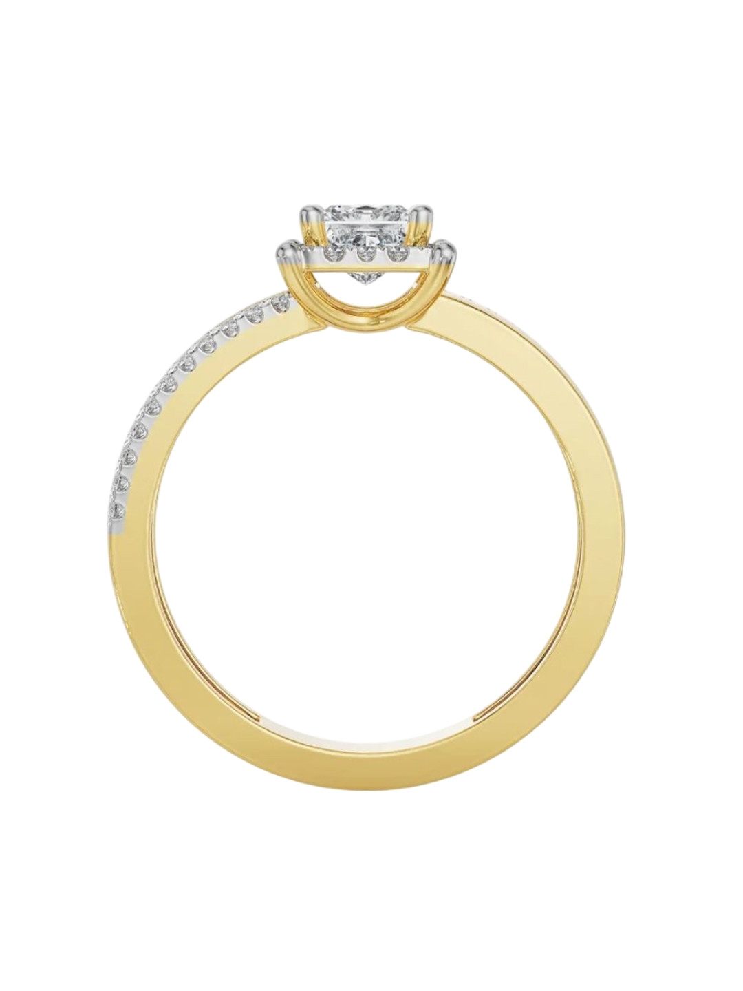 Emori Camila Lab Diamond in 14KT Gold Ring