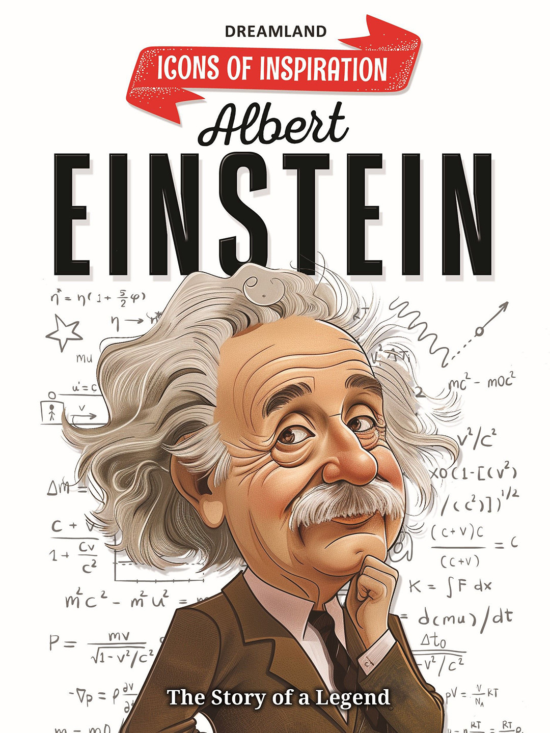 Dreamland Albert Einstein - Inspiration Illustrated Biography Book