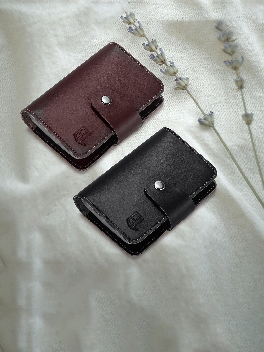 Geelark Men Pack of 2 Card Holder