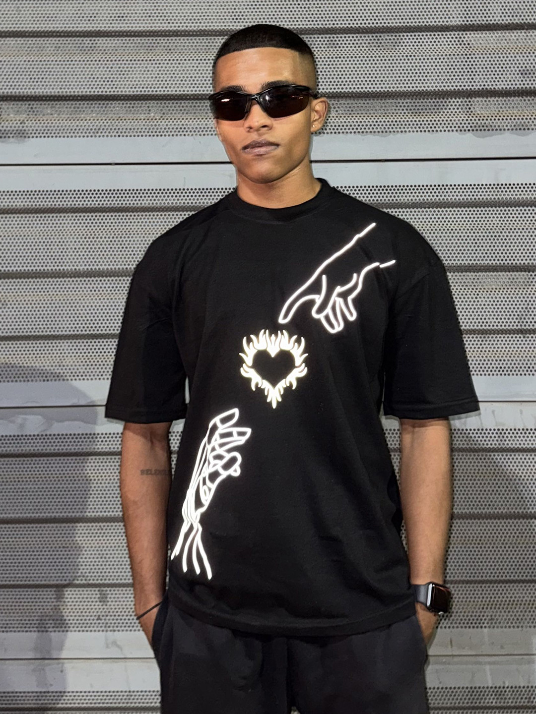 Fmagnet Clothing Unisex Graphic Printed Round Neck Cotton T-shirt