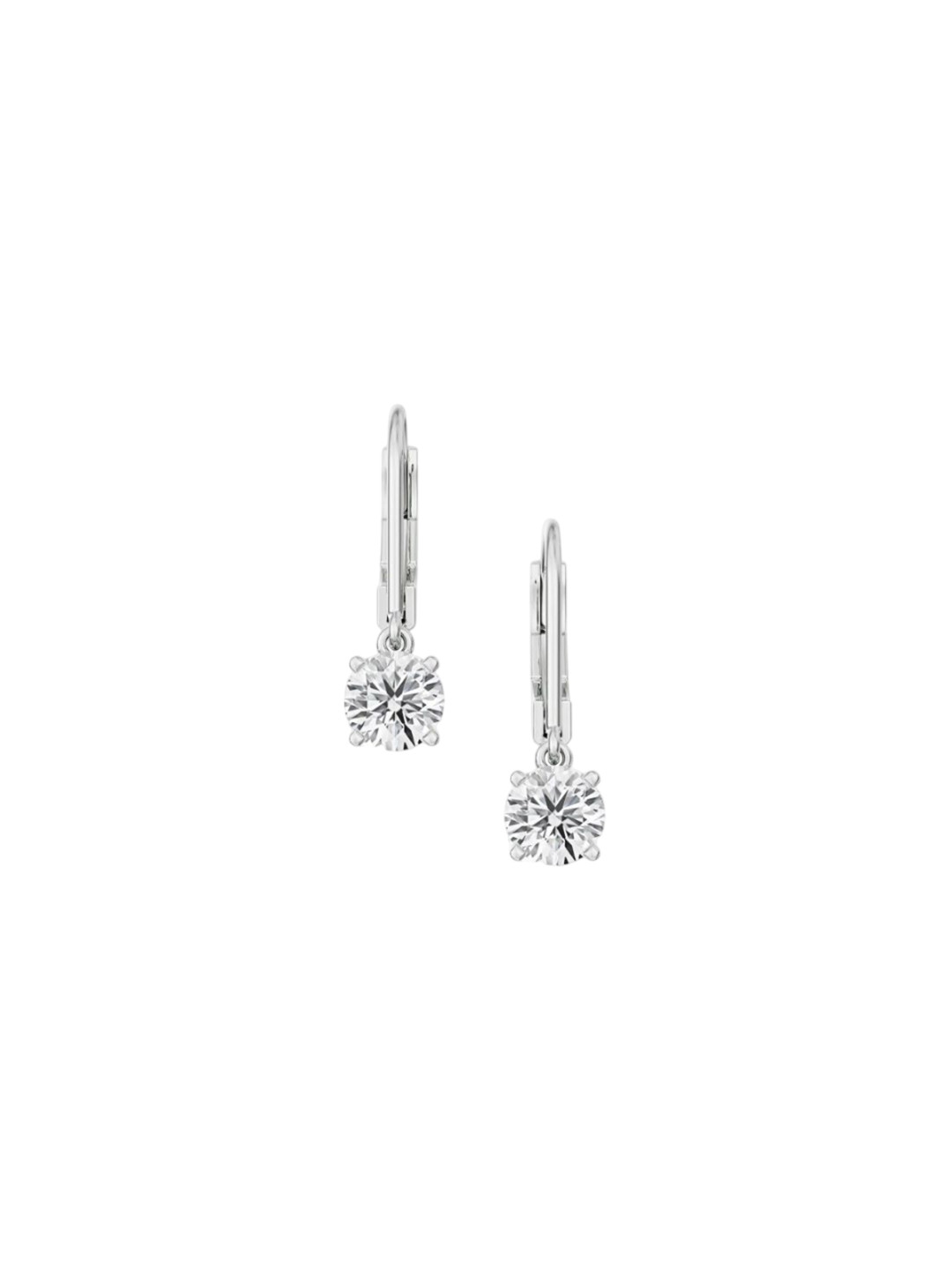 Emori 1 CT Cora Solitaire Lab Diamond in 14KT Gold Earring