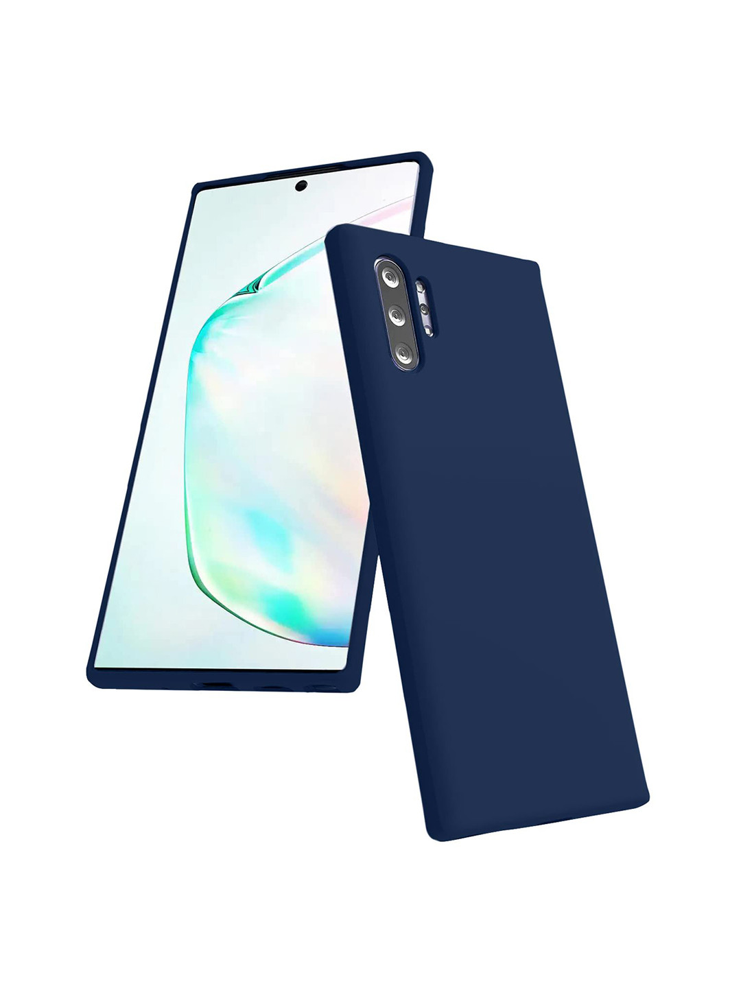 LIRAMARK Liquid Silicone Soft Back Cover Case for Samsung Galaxy Note 10 Plus