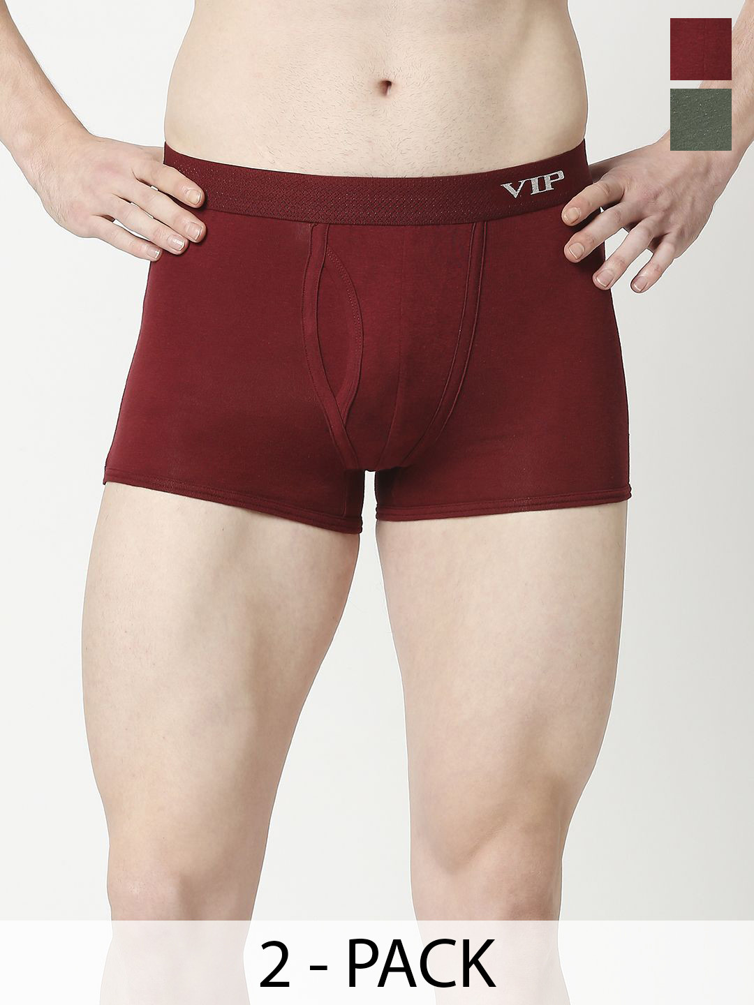 VIP Pack Of 2 Long Trunks VP-MI-TR-SNSRY-1P-FM-S-MR-OL-PO2