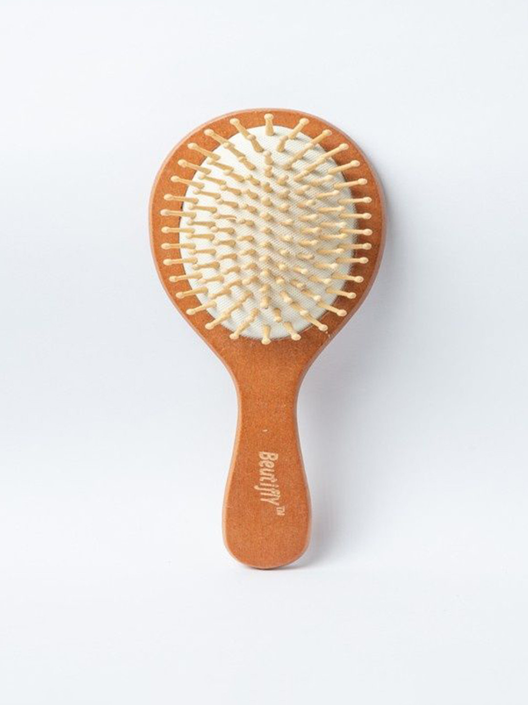Beutifly Wooden Round Hair Brush For Detangling Hair