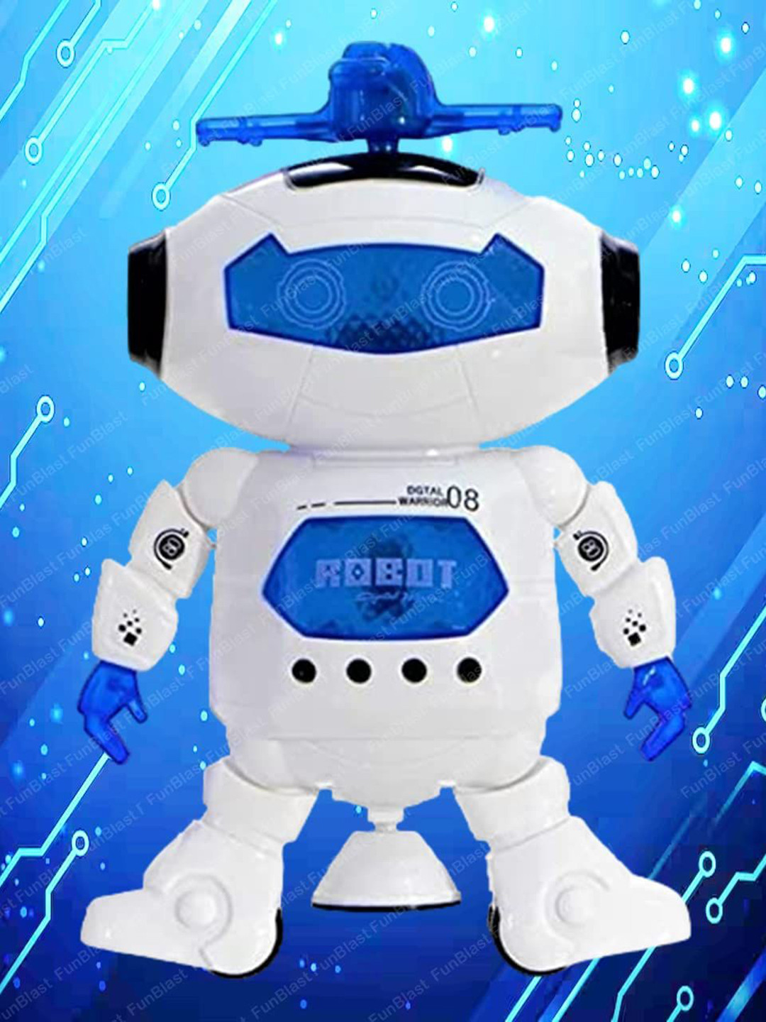 Superstore BeOne Kids Dancing Robot With Music & 3D Flashing Lights