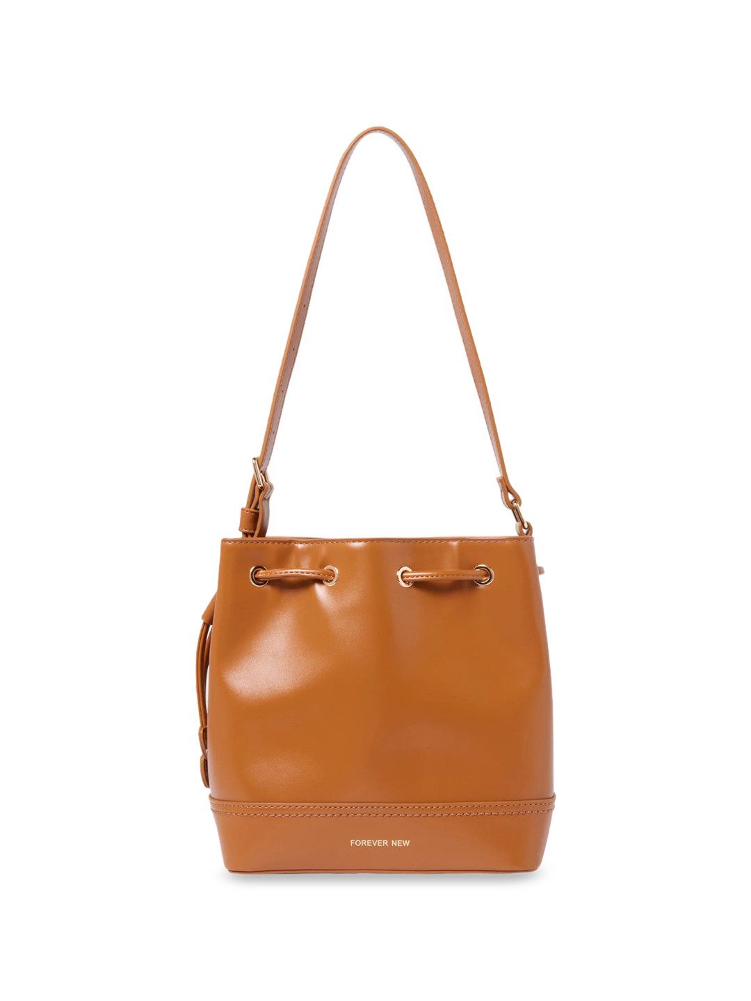 Forever New PU Bucket Shoulder Bag
