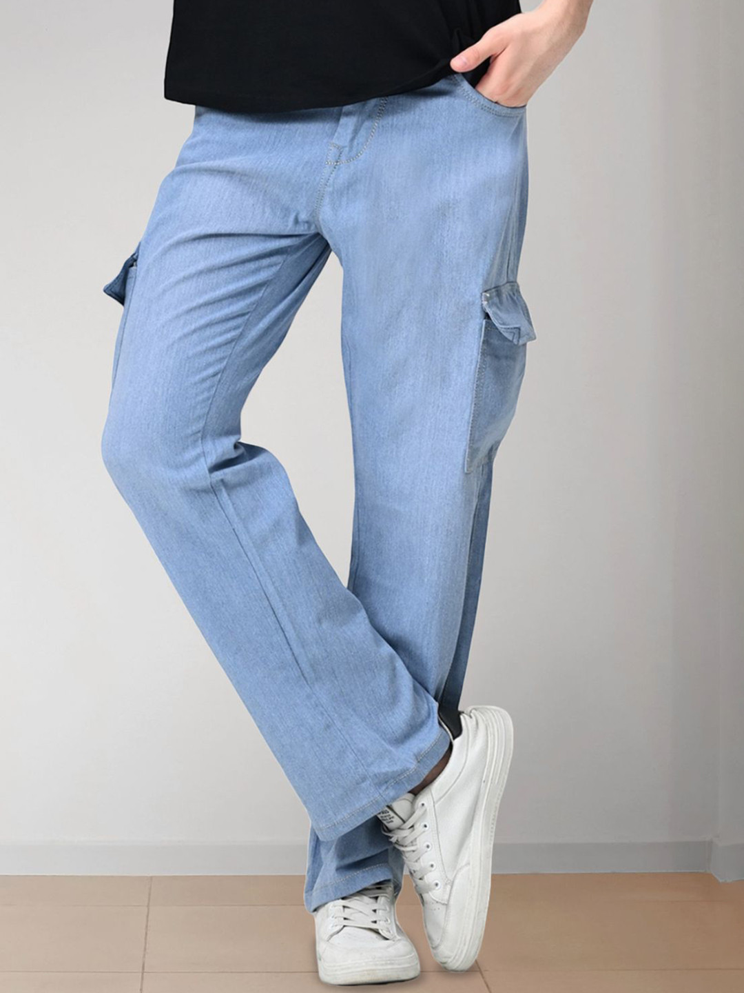 COMFITS Men Classic Light Fade Mid-Rise Jeans