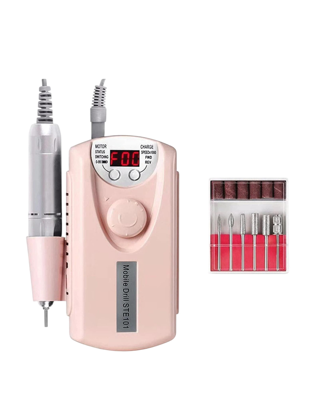Ekinsu Portable Rechargeable Electric Nail Drill Machine For Cuticle Care