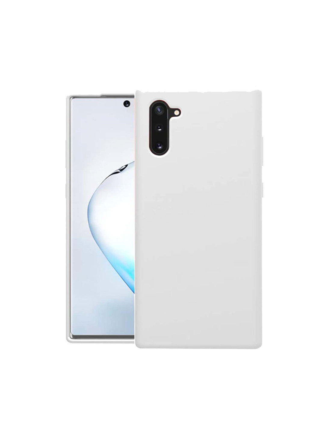 LIRAMARK Liquid Silicone Soft Back Cover Case for Samsung Galaxy Note 10