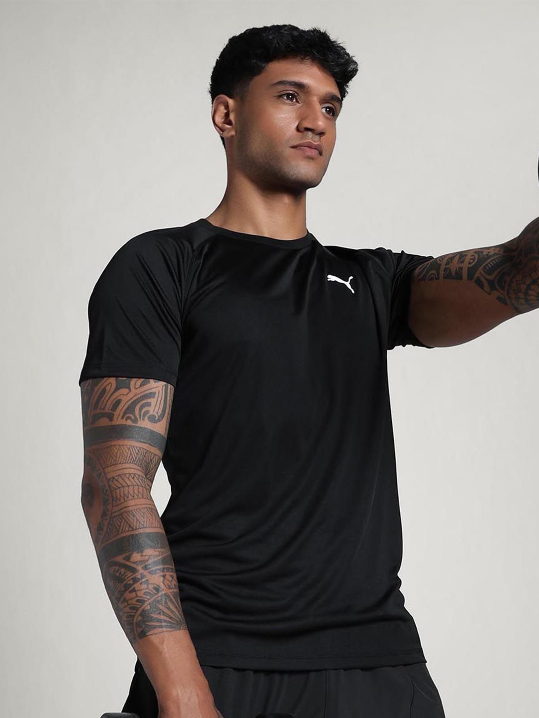 PUMA M TAD ESSENTIAL Men Graphics Raglan T-Shirt