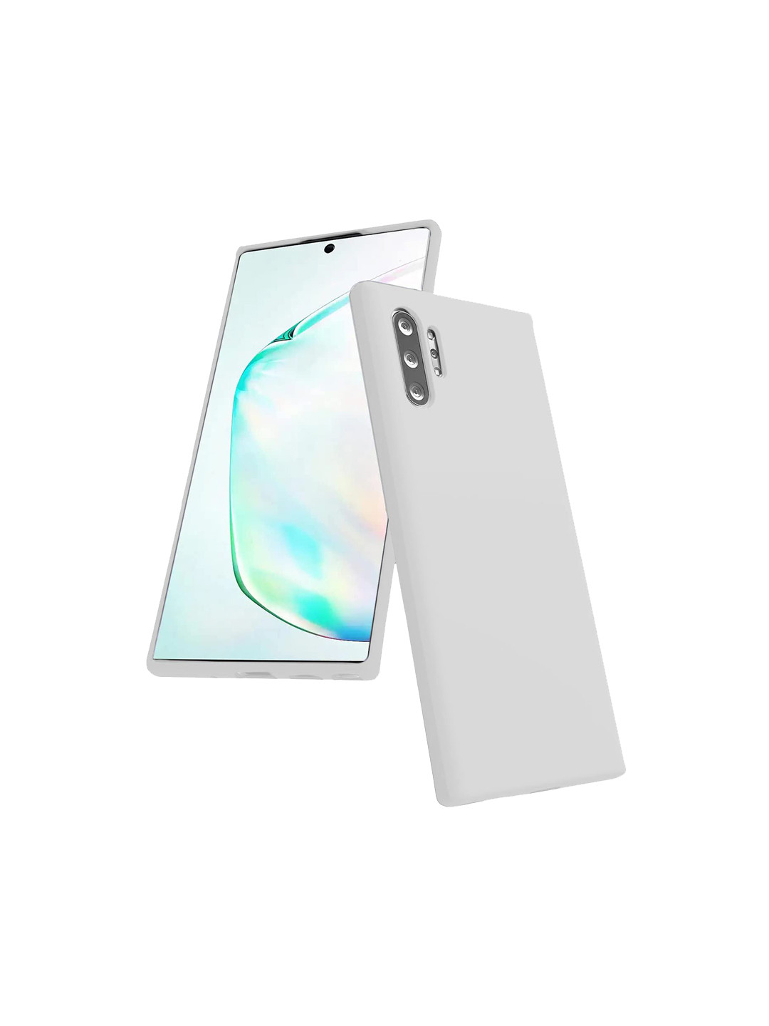 LIRAMARK Liquid Silicone Soft Samsung Galaxy Note 10 Plus Back Case