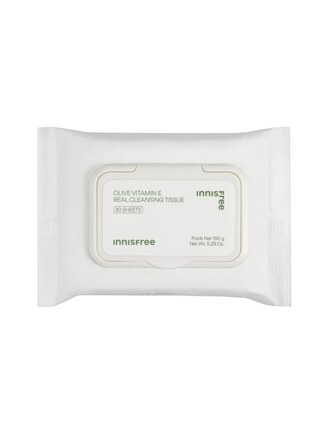 Innisfree Olive Vitamin-E Real Cleansing Tissue - 30 Sheets