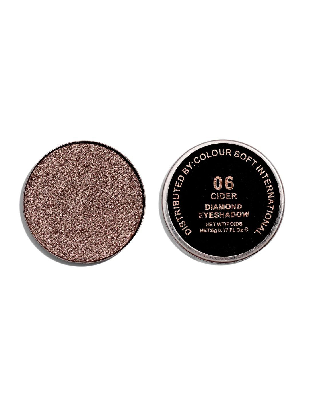 EUROPE GIRL Diamond Long Lasting Shimmer Eyeshadow- 5 g - Cider 06