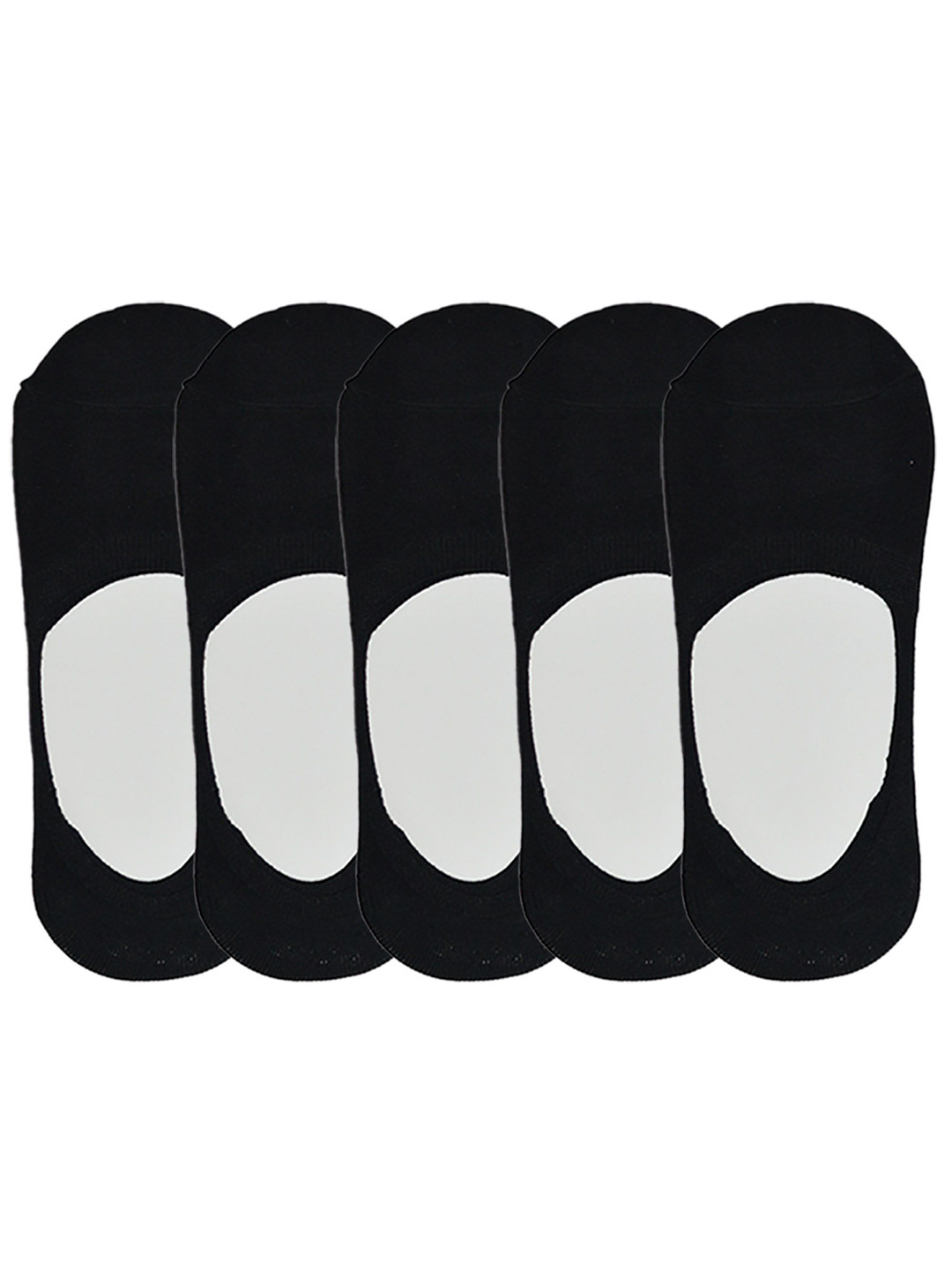 BAESD Men Pack Of 5 Cotton Loafer Socks