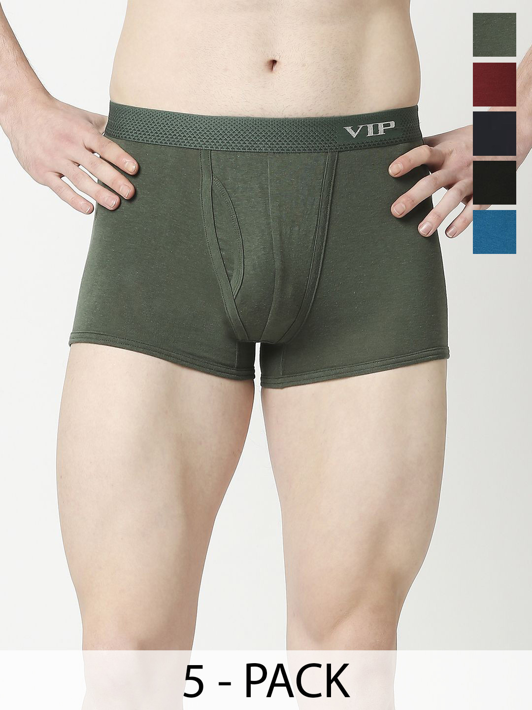 VIP Pack Of 5 Assorted Trunks VP-MI-TR-SNSRY-1P-FM-S-PO5