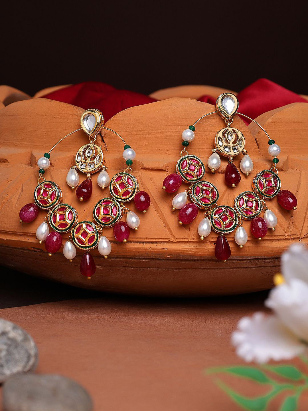 AARSEE OFFICIAL Contemporary Chandbalis Earrings