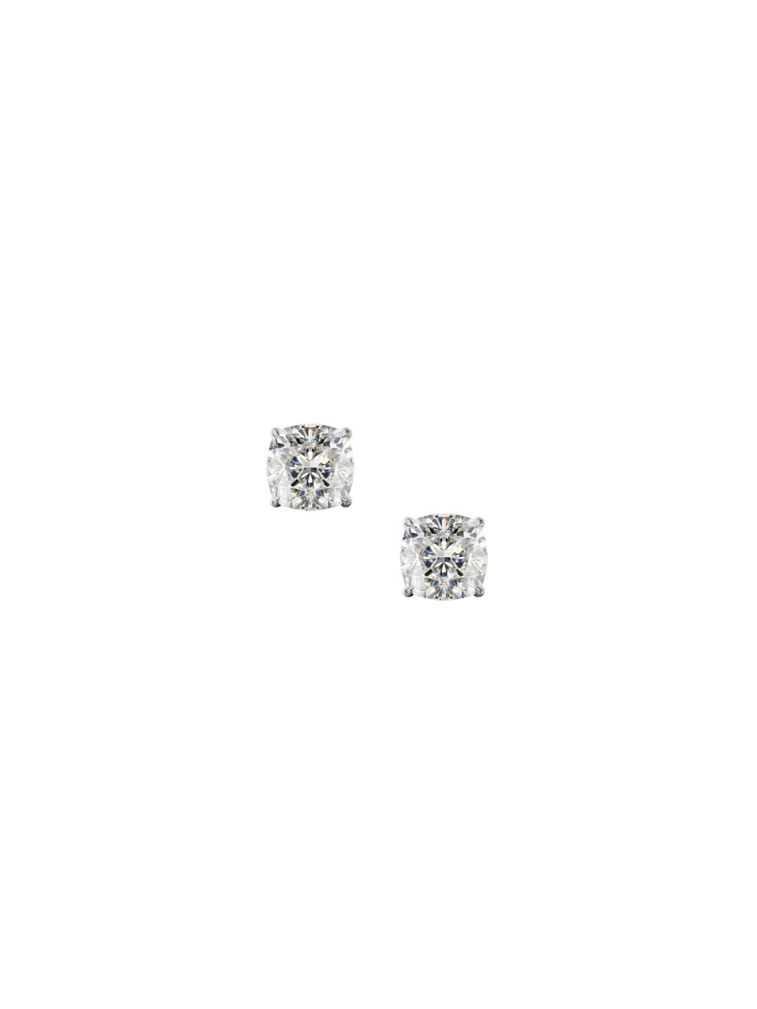 Emori 2 CT Trillion Lab Diamond in 14KT Gold Earring