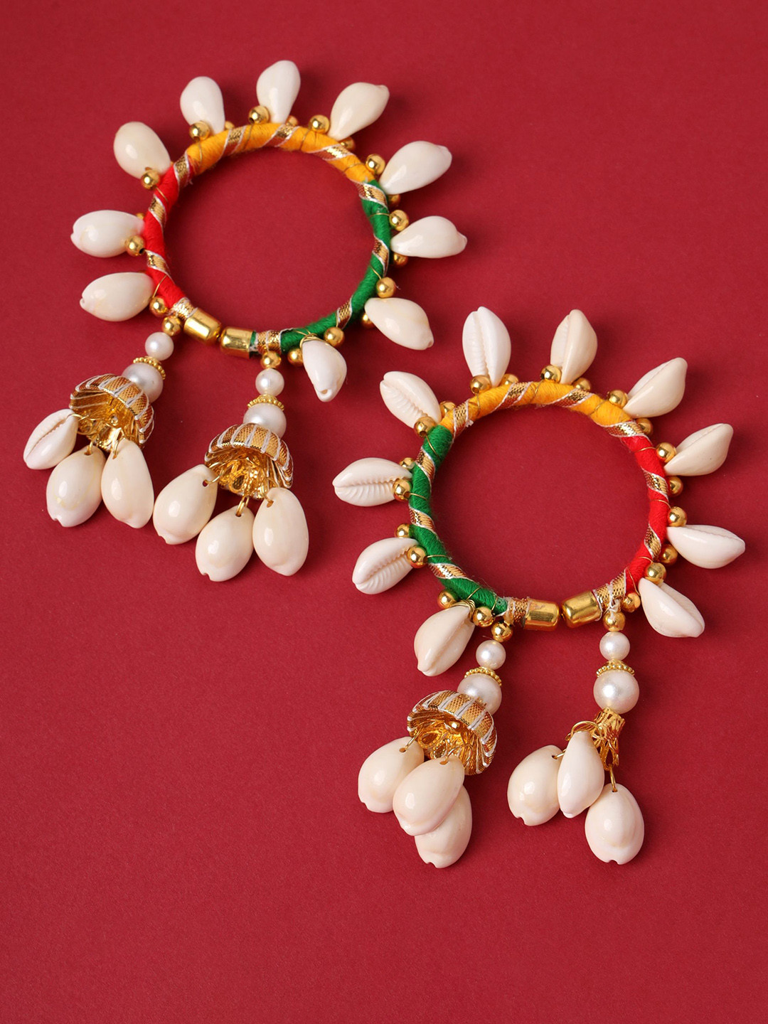 NMII Set Of 2 Latkan Bangles