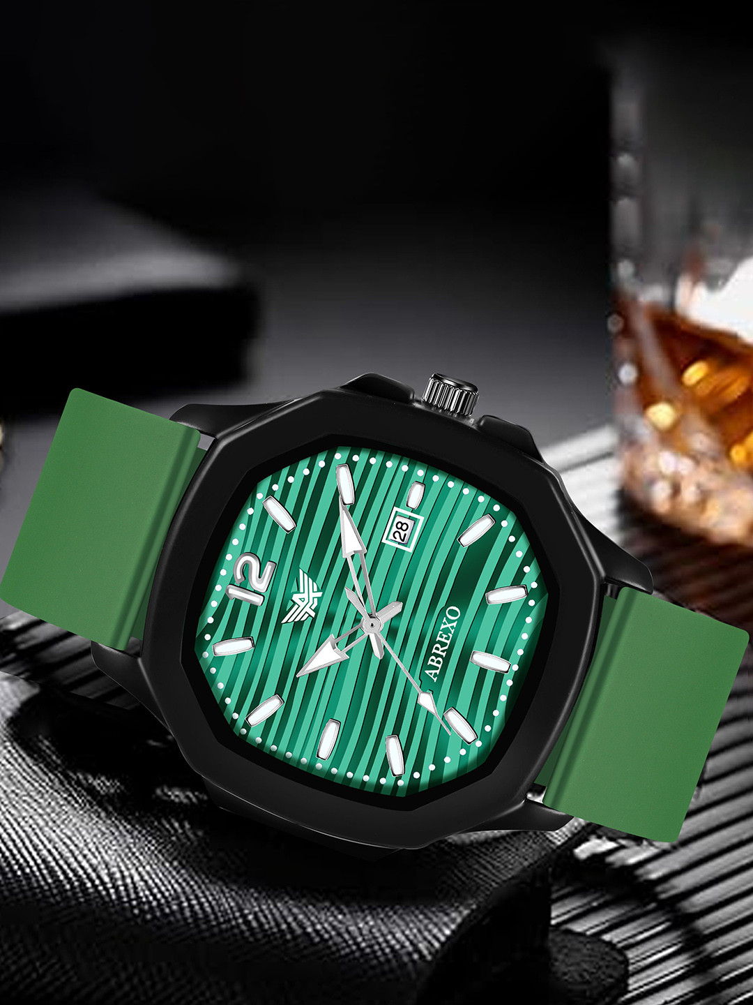 Abrexo Men Printed Dial & Straps Analogue Watch Abx6602