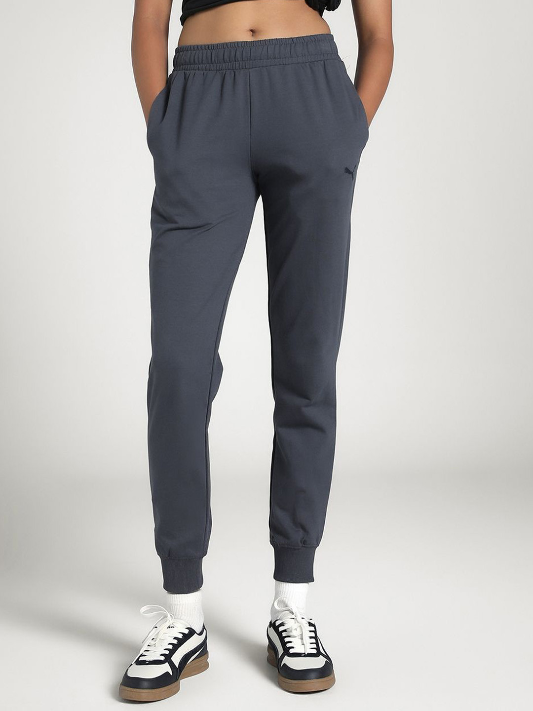 Puma Women Slim Fit Cotton Joggers