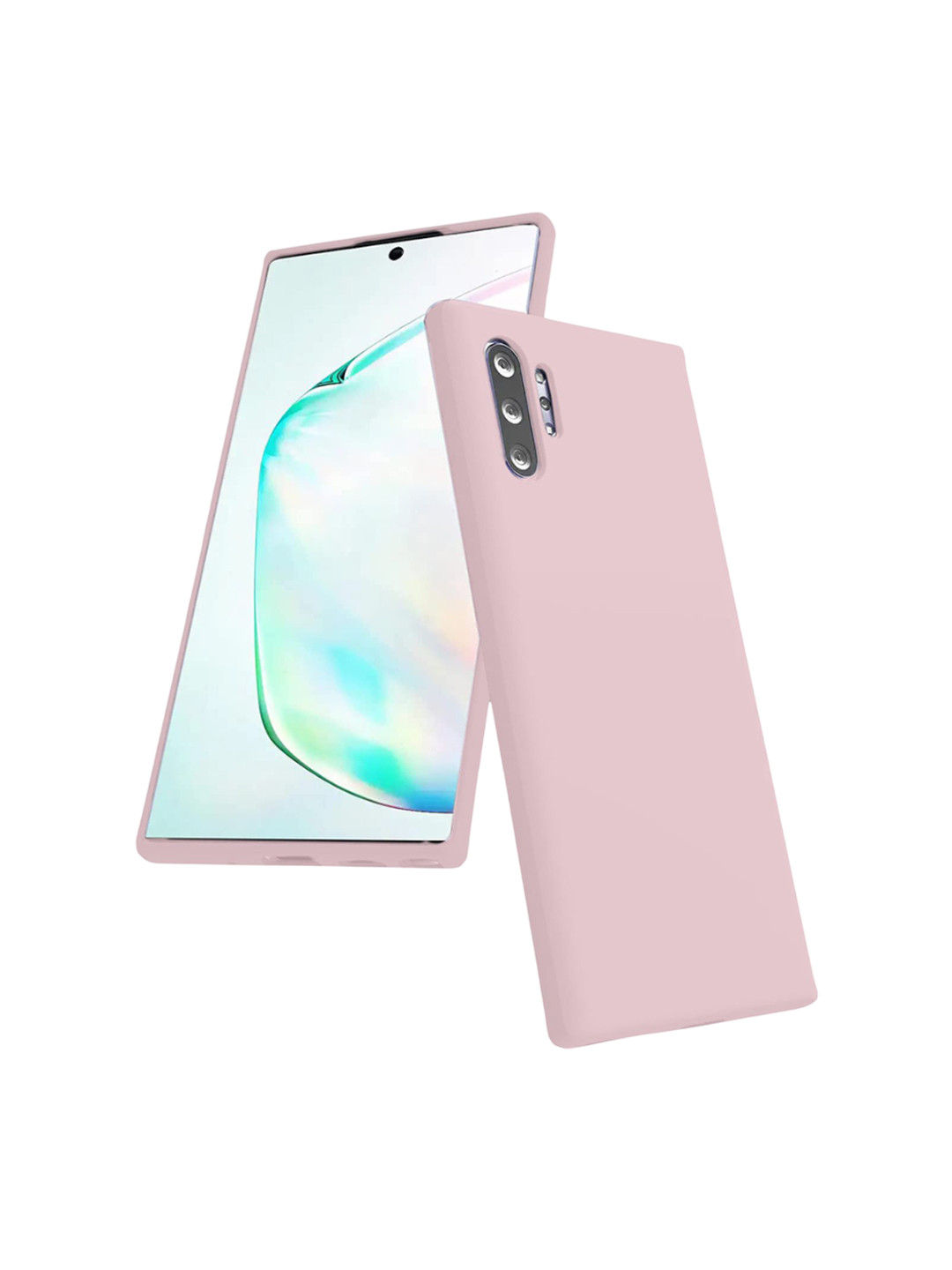 LIRAMARK Solid Printed Samsung Galaxy Note 10 Plus Back Case Mobile Accessories