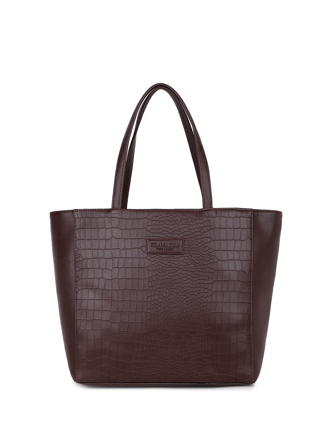 Pramadda Pure Luxury Women Textured Structured Tote Bag