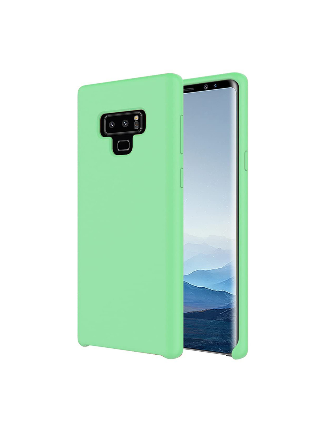 LIRAMARK Liquid Silicone Soft Galaxy Note 9 Back Case
