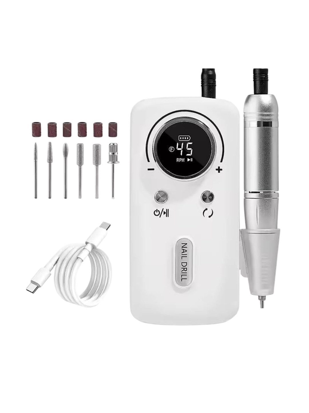 Scheibe 45000RPM Professional Electric Nail Drill Machine Kit