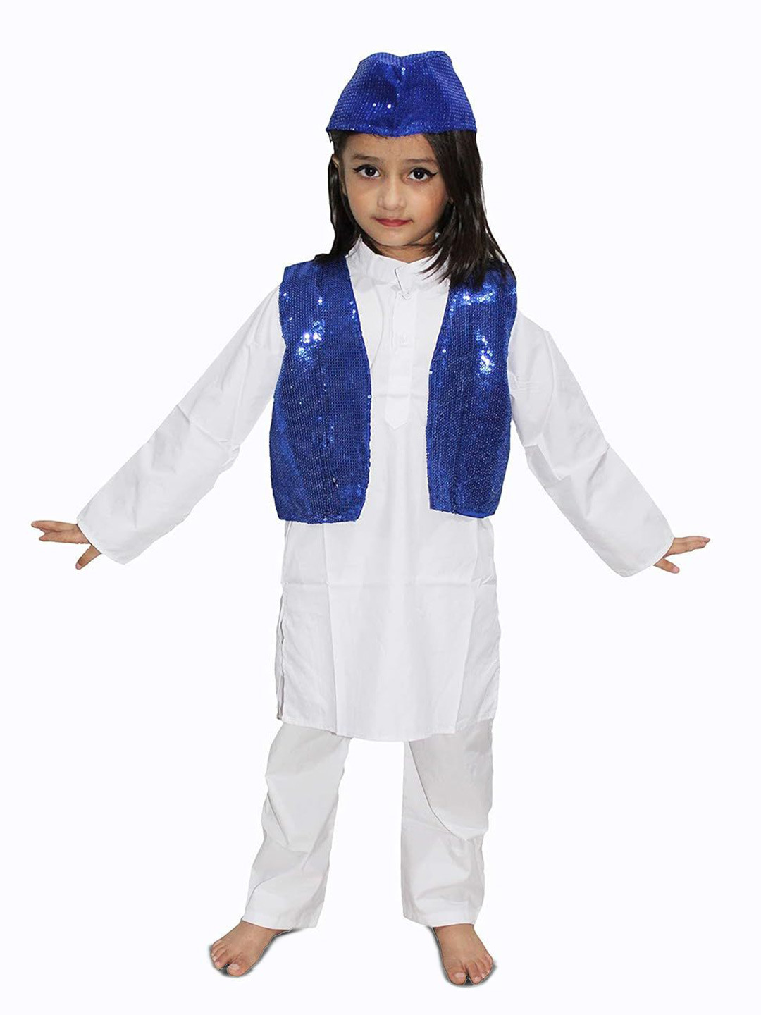 Kaku Fancy dresses Unisex Kids Qwwali Dance Fancy Dress Jacket
