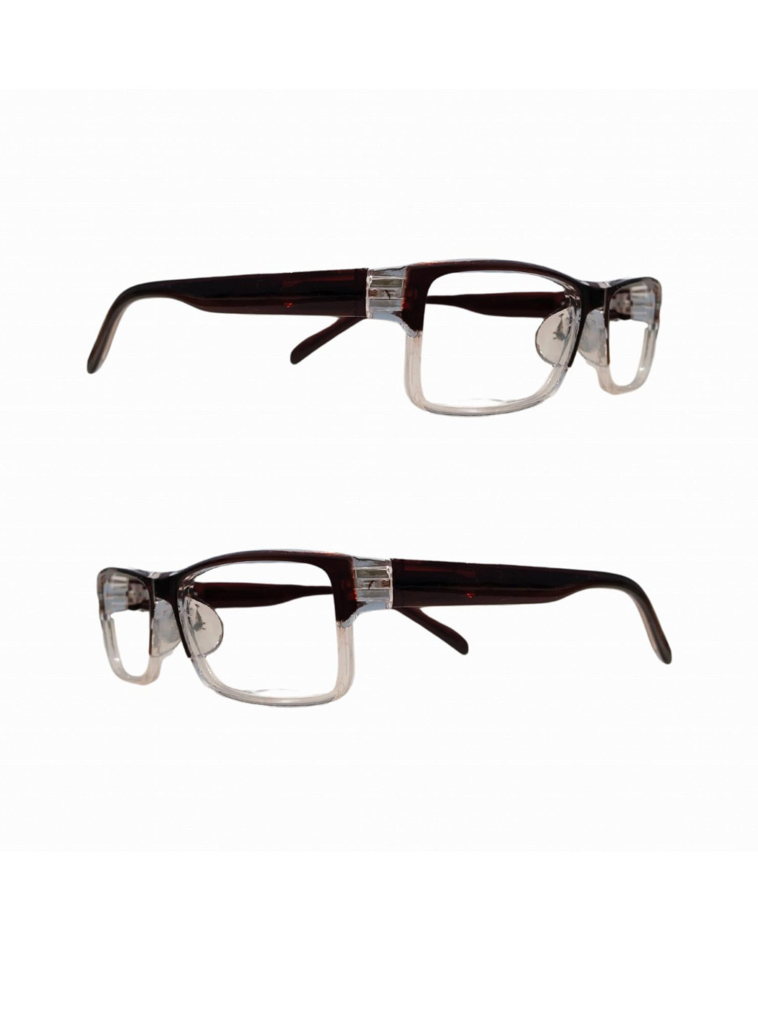 3Plus EYEWEAR Unisex Colourblocked Square Frames