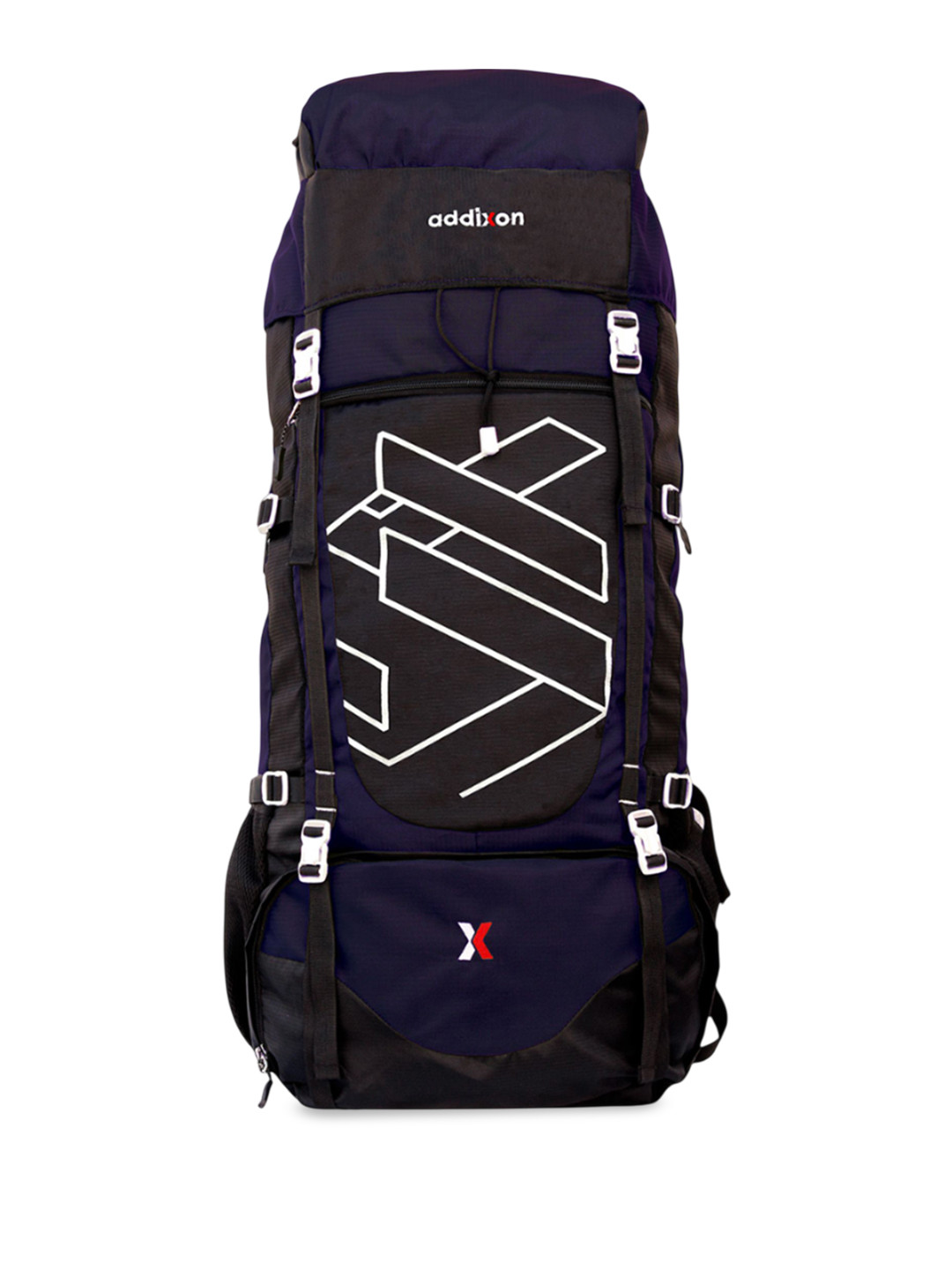 Addixon Logo Embroidered Travel Rucksack With Laptop & Shoe Compartment