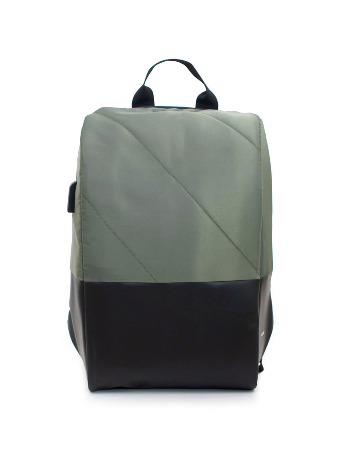 Oblique Men Padded Strap Backpack with Anti-Theft