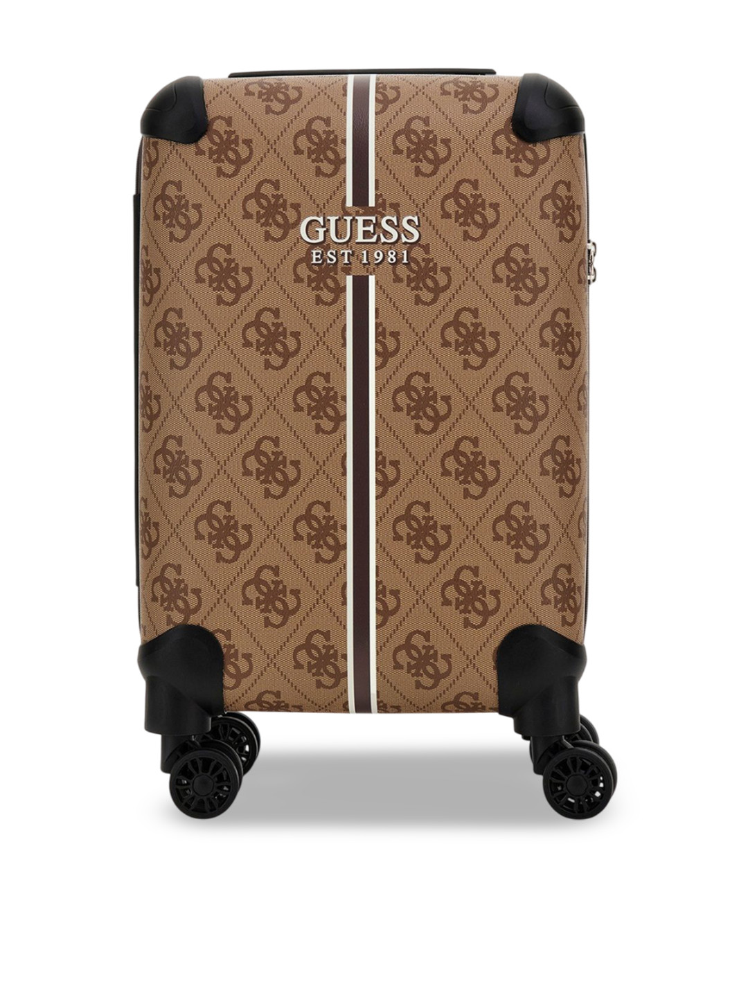 GUESS Women Printed Suitcase Trolley Bag