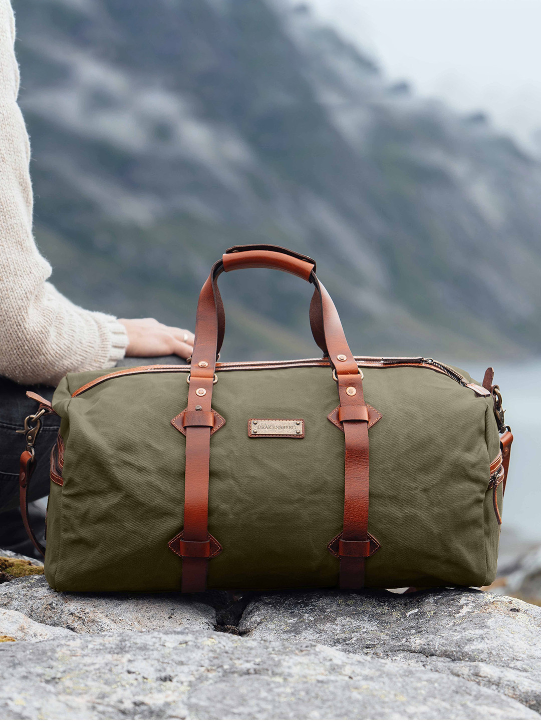 DRAKENSBERG Canvas Large Casual Duffel Bag