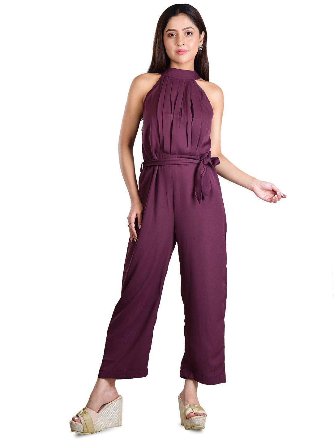 Azaayah Halter Neck Maxi Dress