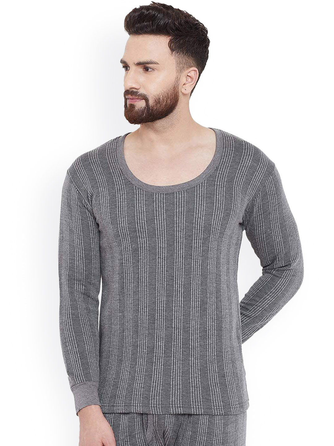 FIRST SLEEP Men Round Neck Thermal Set