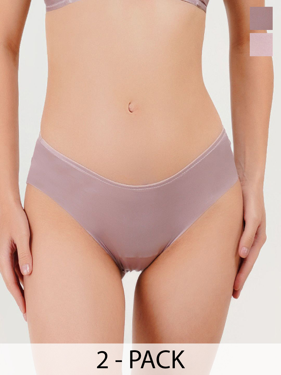 CURWISH Pack Of 2 Mid-Rise Hipster Briefs P2S-14