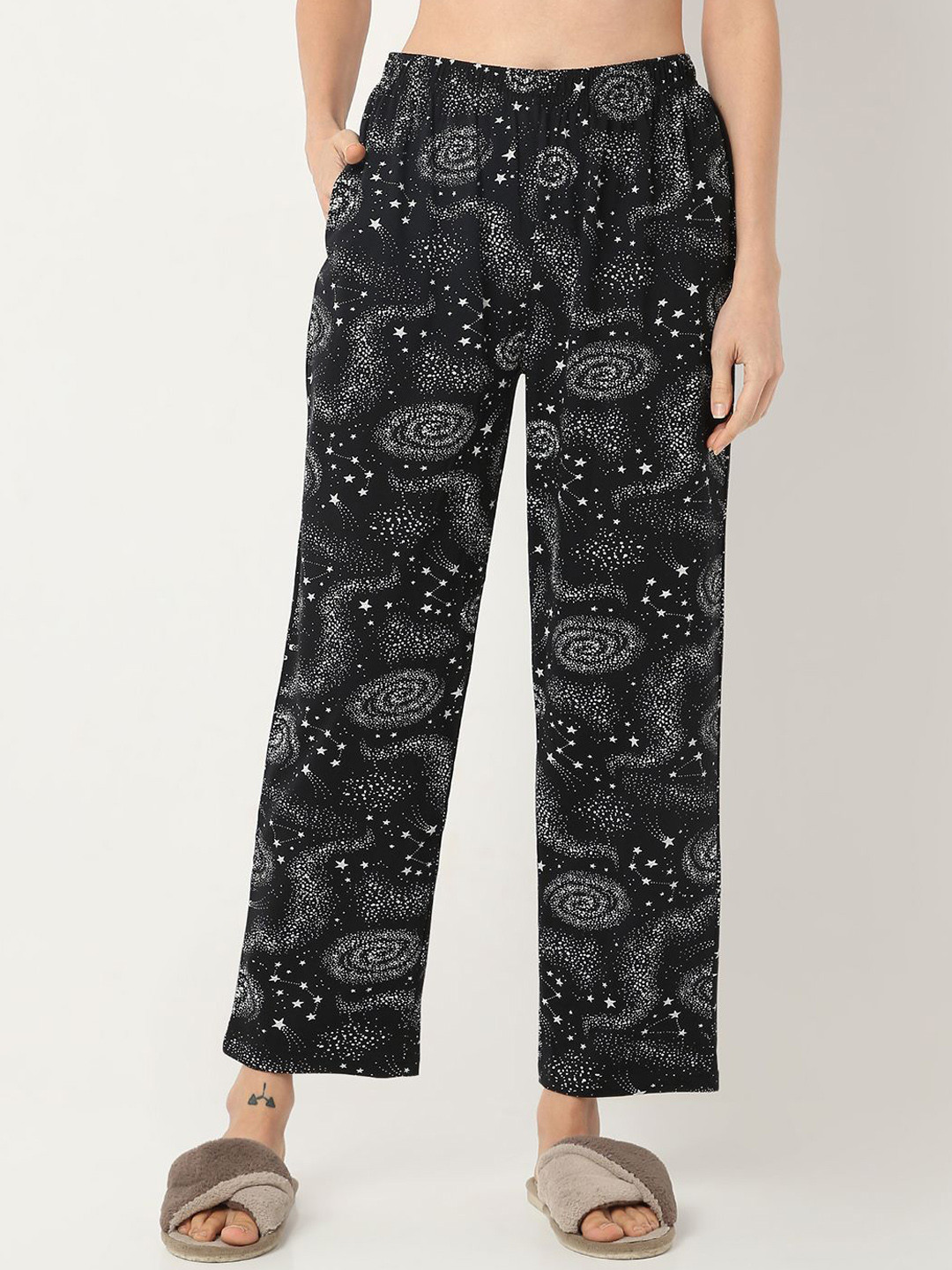 Smarty Pants Star Printed Cotton Lounge Pants