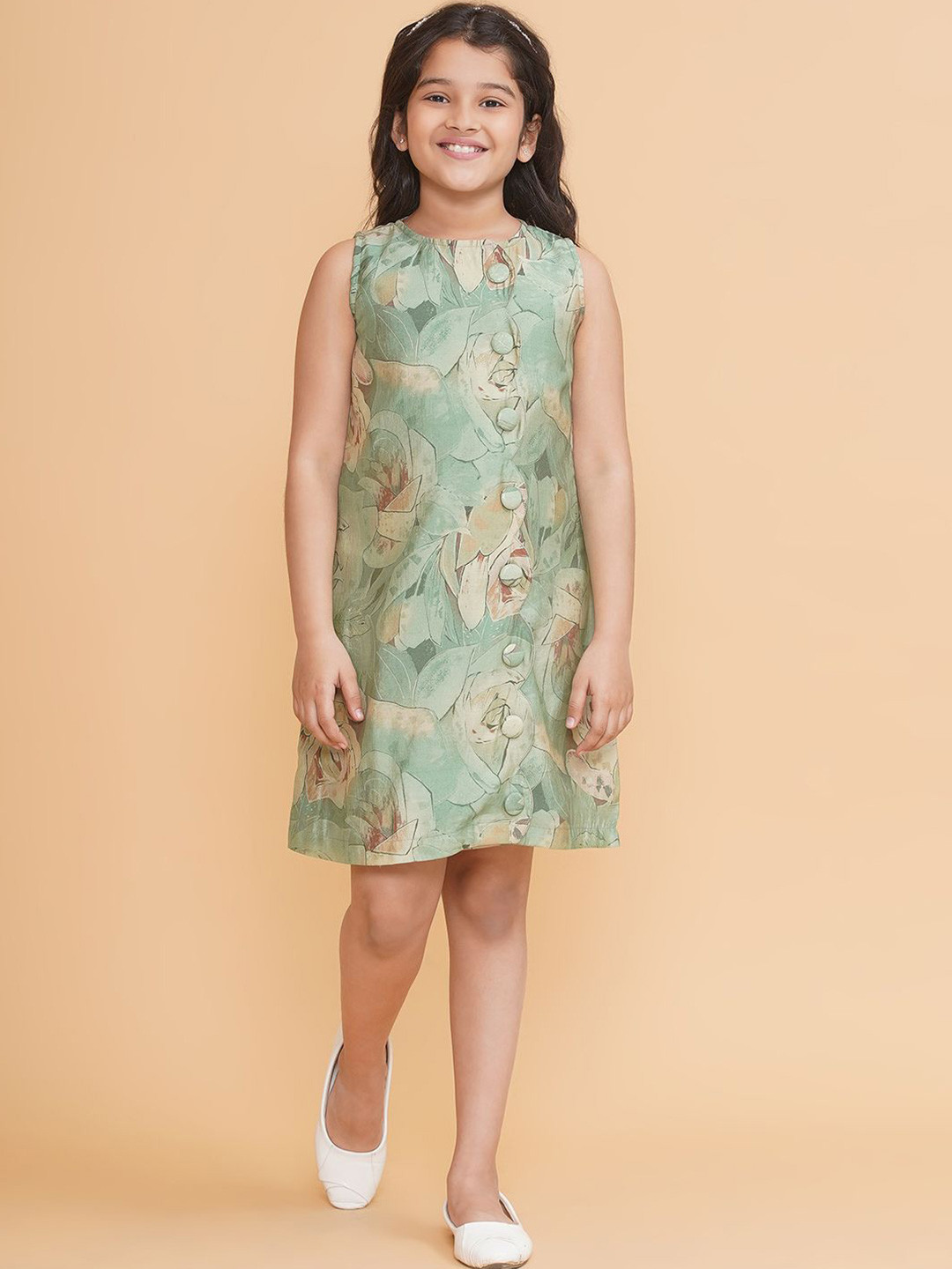 PICCOLO Women Floral Print A-Line Dress