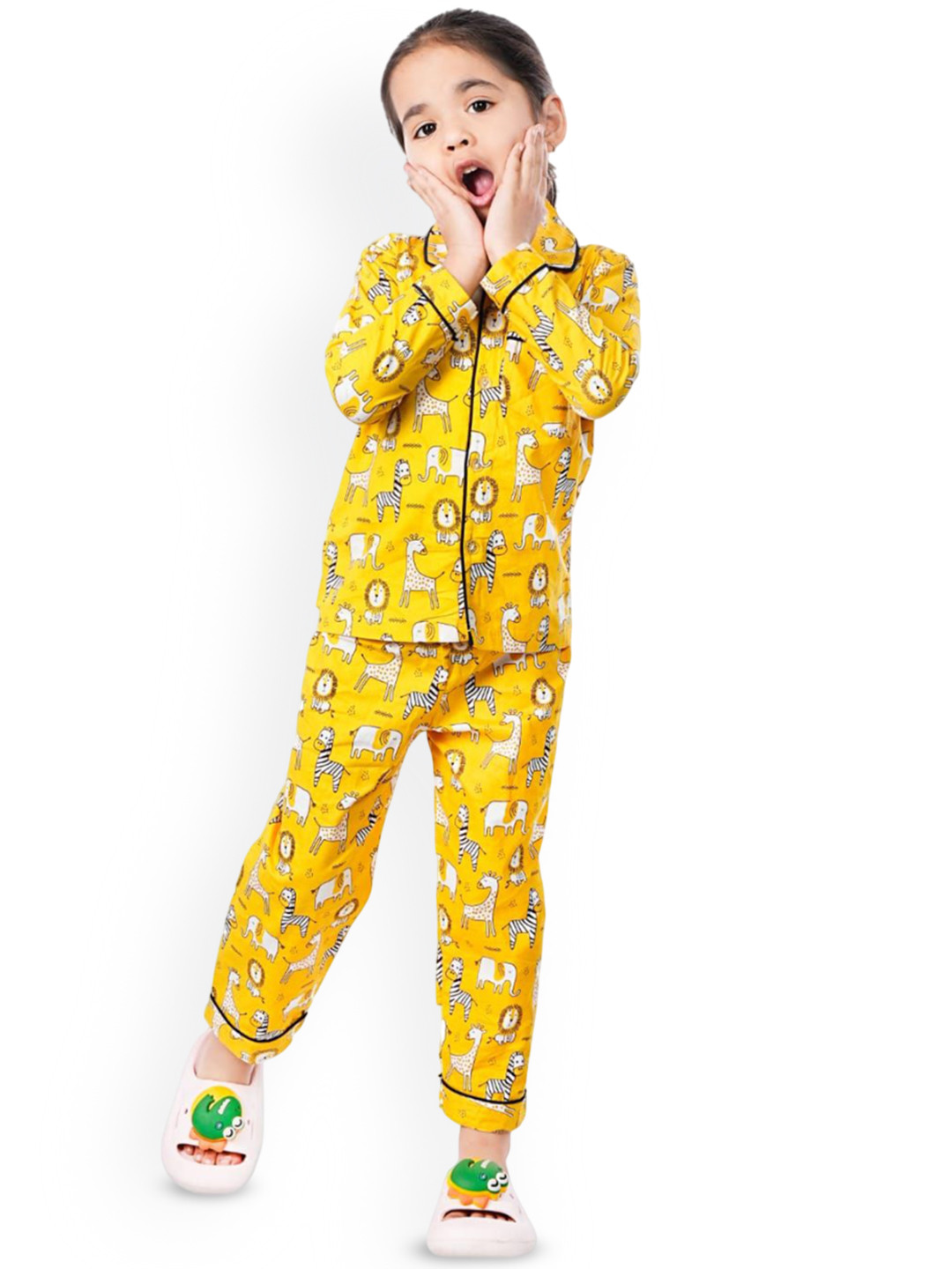 BAESD Girls Printed Night suit