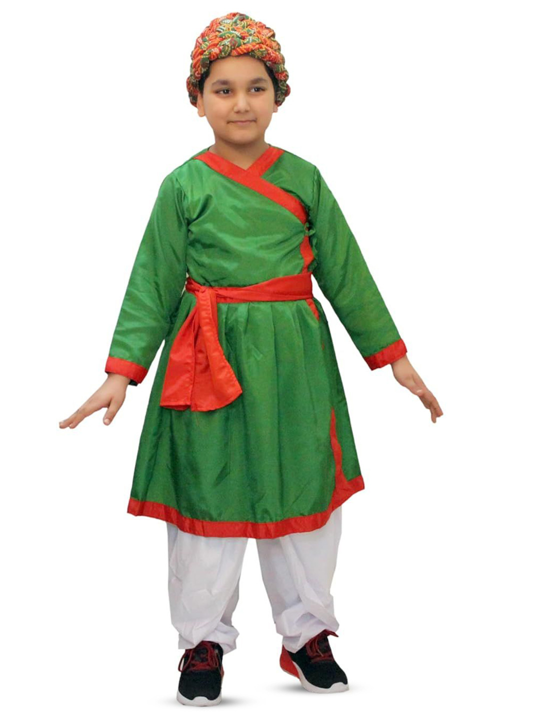 Kaku Fancy dresses Boys  Indian State Ethnic Rajasthani Tunic With Trousers