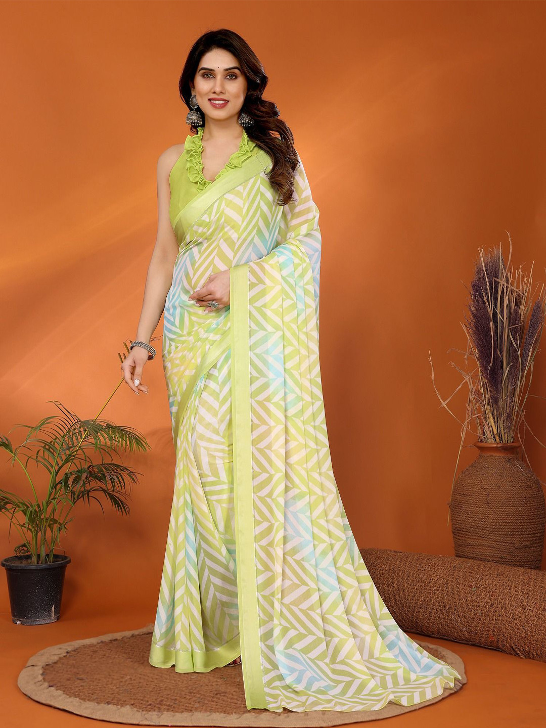 CATCHY FOREVER Printed Saree