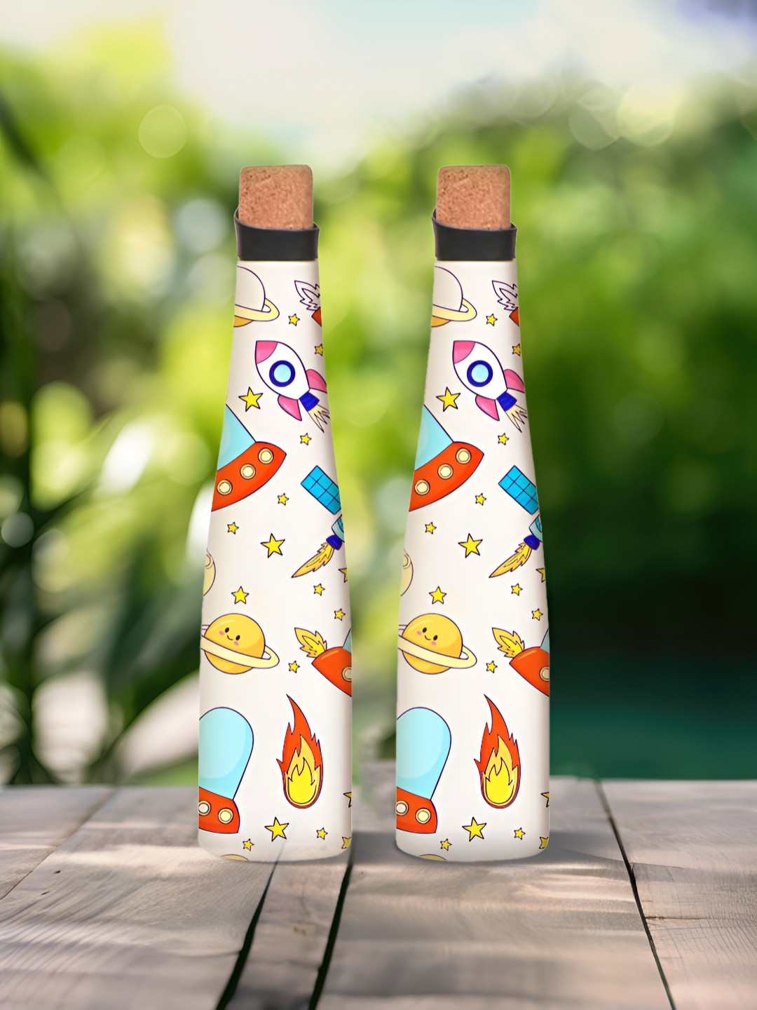 The Better Home Bliss Series Stainless Steel Double Wall Vacuum 2 Pcs Water Bottle - 500ml