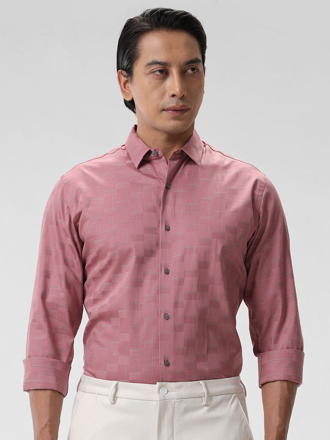 The Collection Men's Formal Checked Shirt