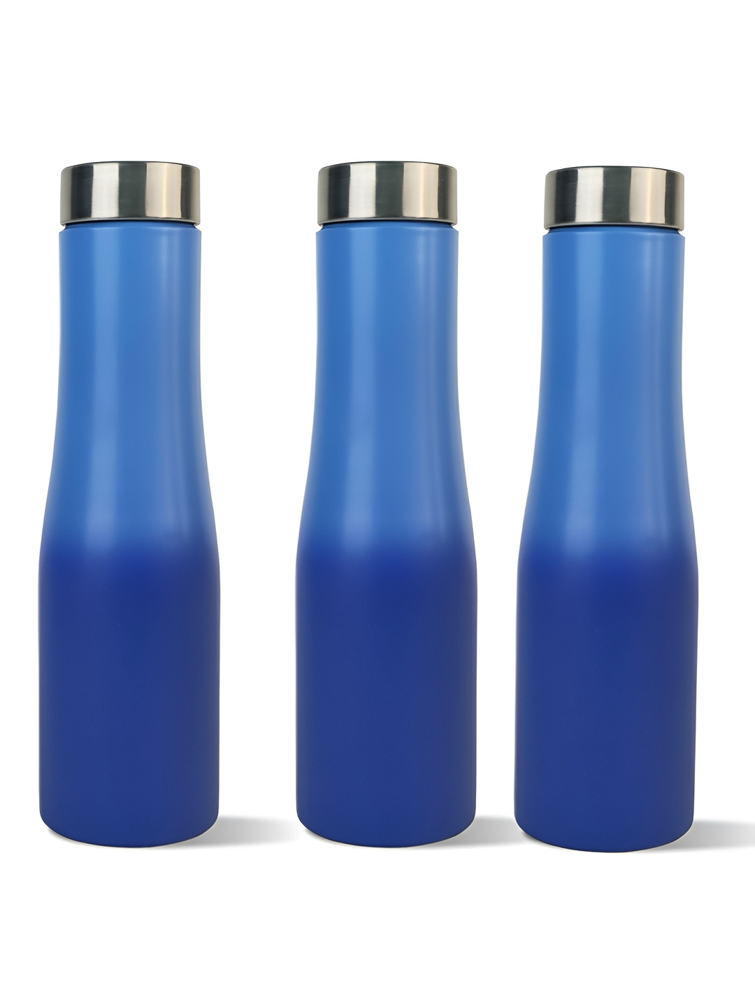 The Better Home Splash Blue Stainless Steel Spill Proof 3 Piece Water Bottle - 1L
