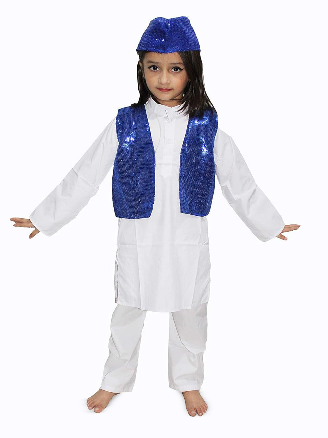 Kaku Fancy dresses Qwwali Dance Fancy Dress Jacket & Kurta With Trouser