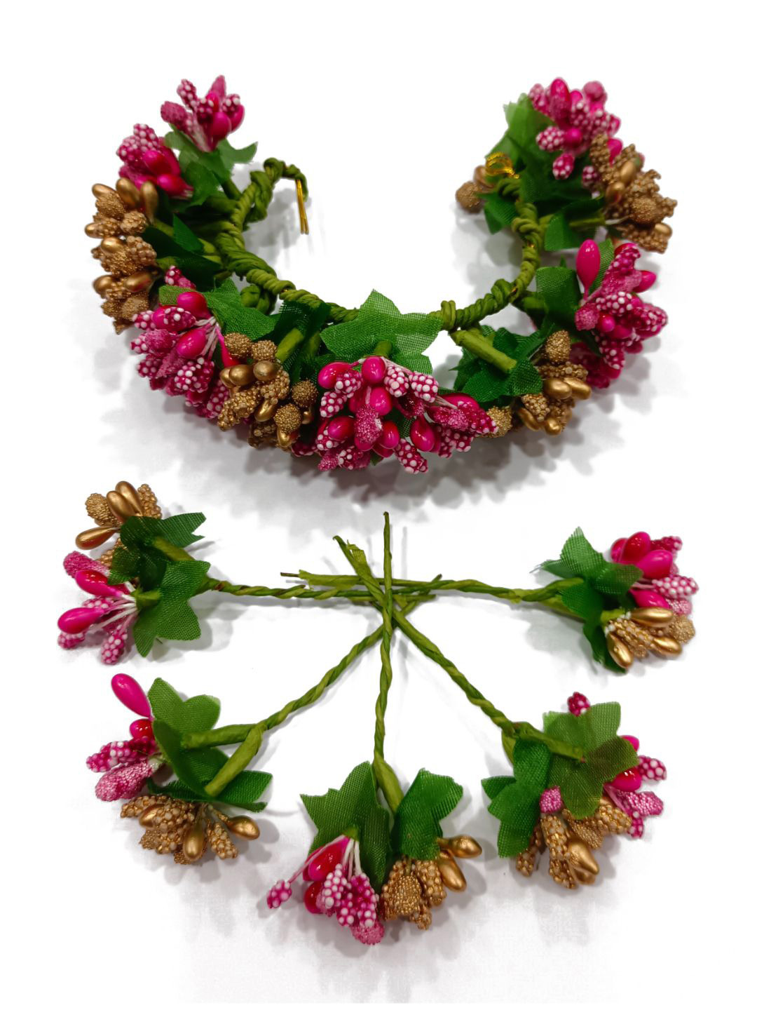 YouBella Women No Plating Hair Accessory Set