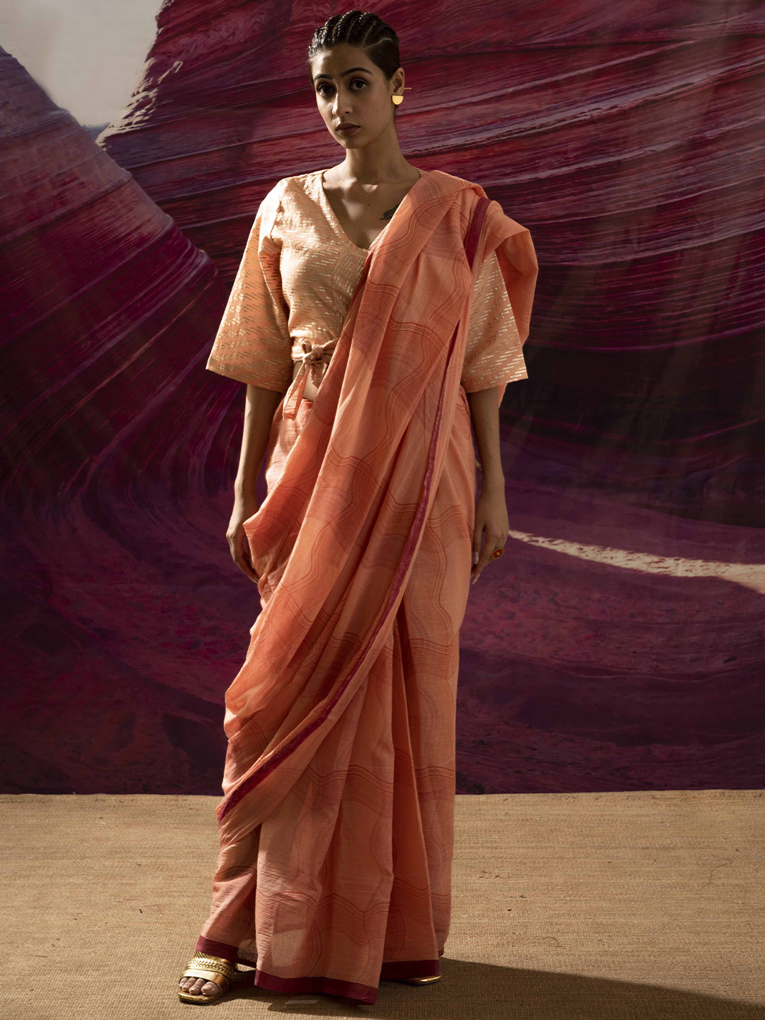 Banana Labs Pure Cotton Saree